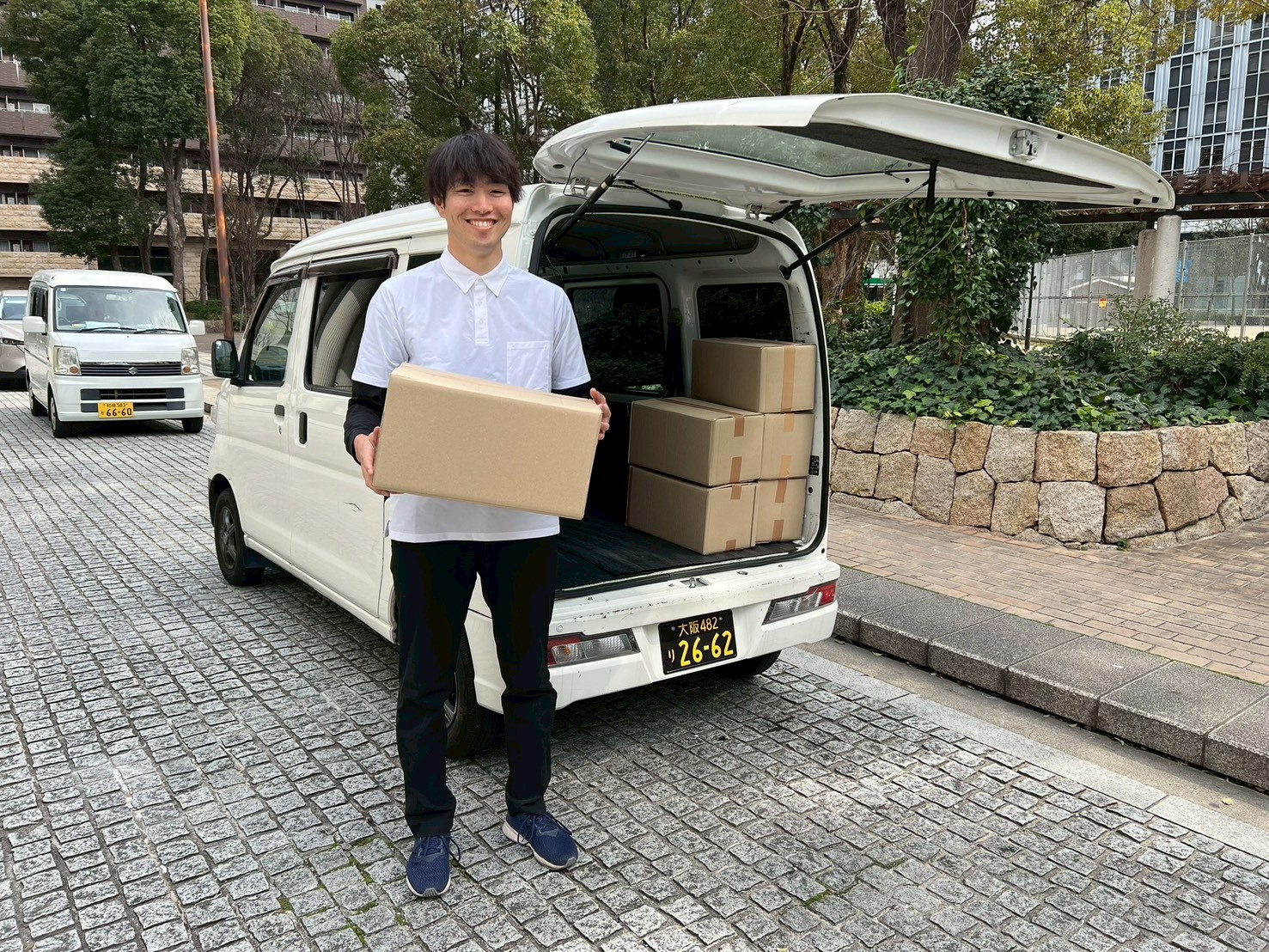 兵庫大阪で働くOneForce軽貨物ドライバーの雰囲気