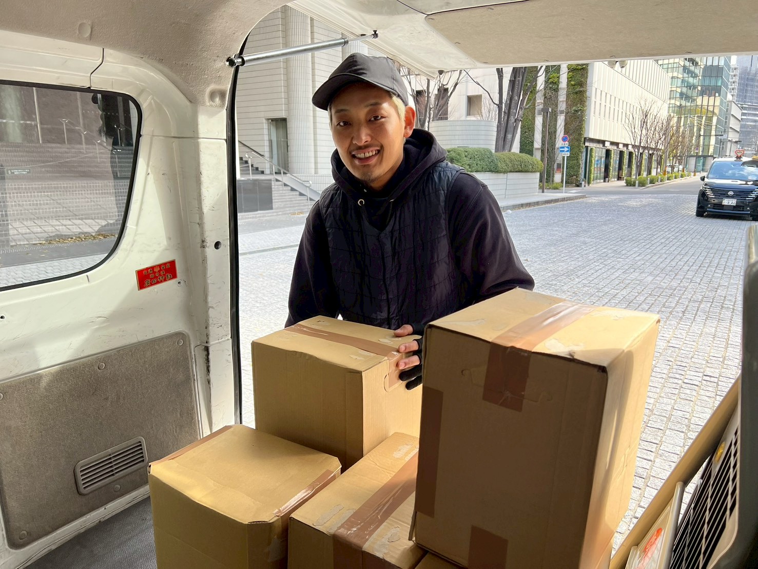 人見知りでも働きやすい軽貨物配送の仕事イメージ