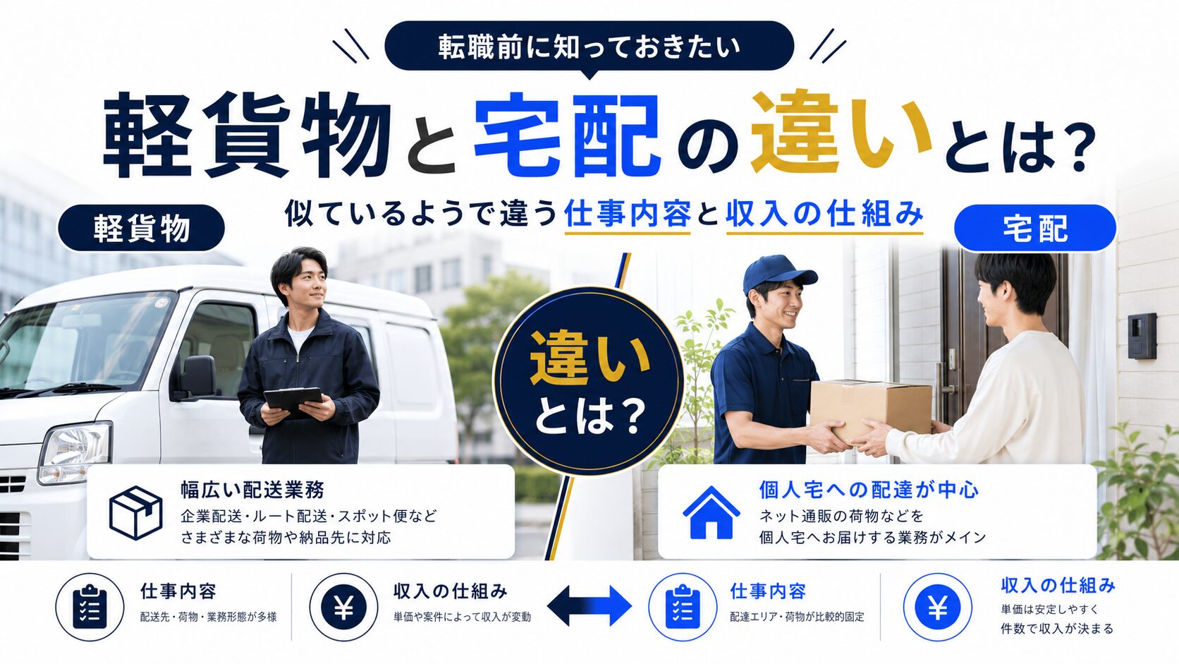 配送会社の選び方を解説する採用コラム