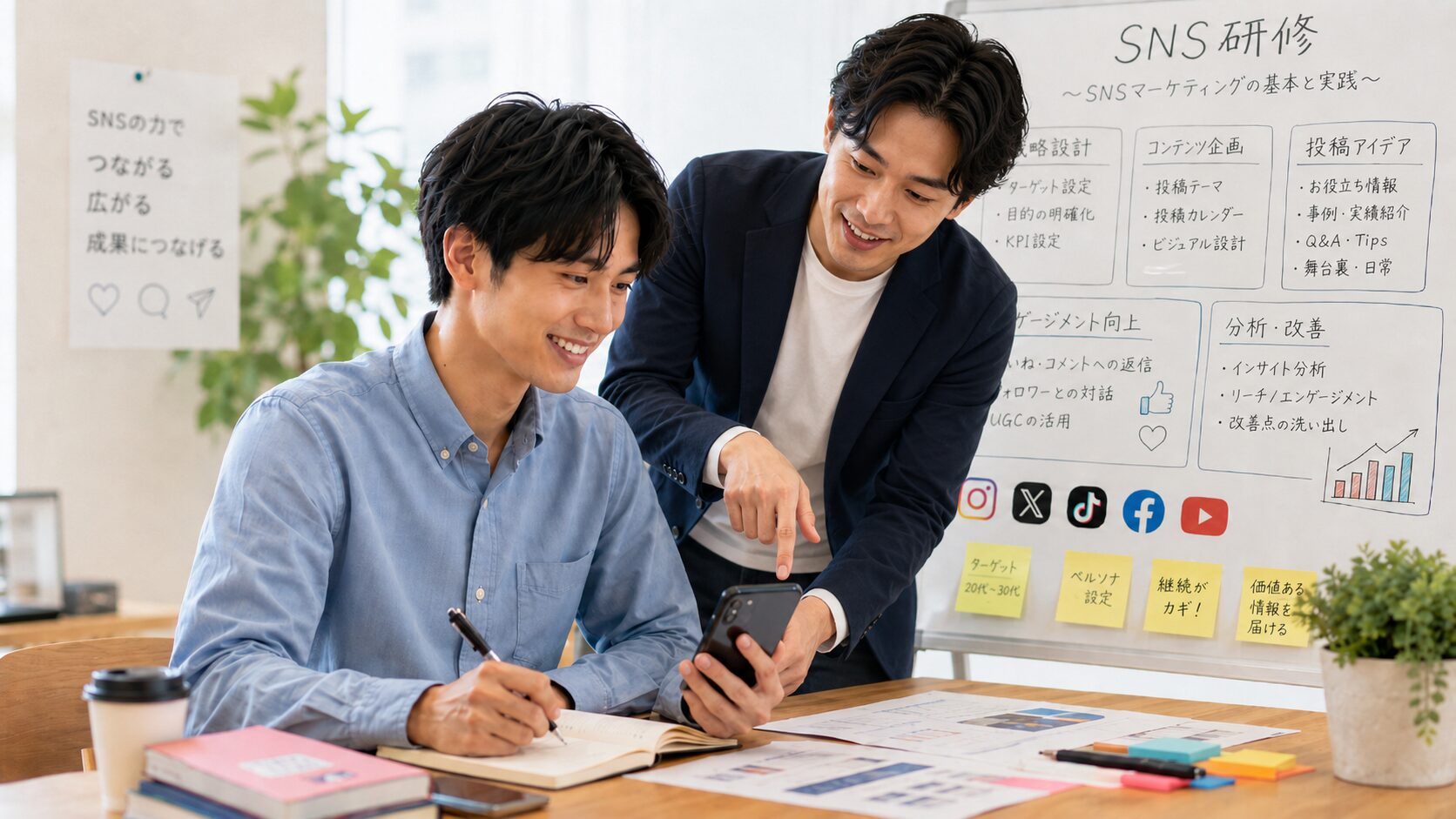 SNS研修がある